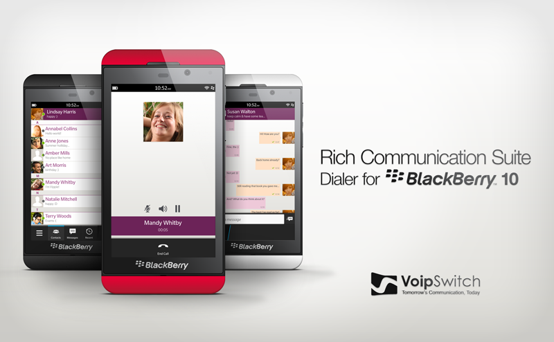 Voipswitch is launching RCS Dialer for Blackberry 10 Voipswitch is launching RCS Dialer for Blackberry 10